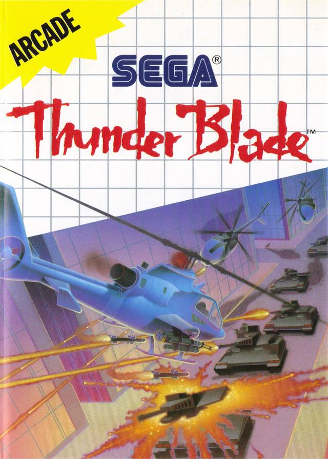 Thunder Blade - (SMS) SEGA Master System [Pre-Owned] Video Games Sega   