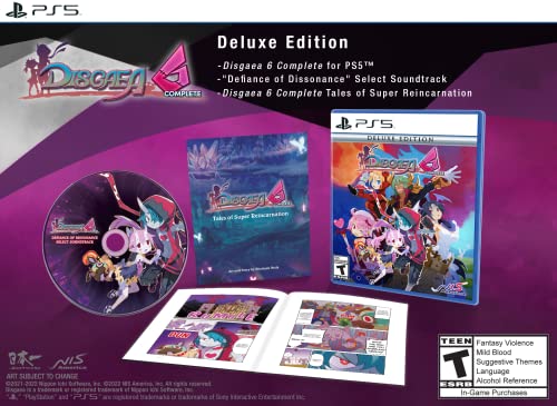 Disgaea 6 Complete: Deluxe Edition - (PS5) PlayStation 5 [Pre-Owned] Video Games NIS America   