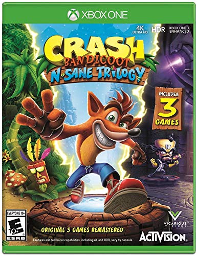 Crash Bandicoot N. Sane Trilogy - (XB1) Xbox One Video Games Activision   