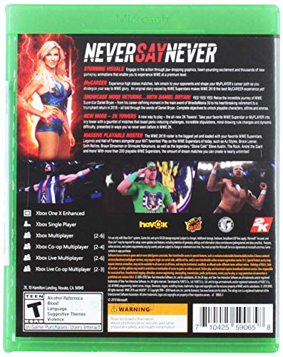 WWE 2K19 - (XB1) Xbox One [Pre-Owned] Video Games 2K Games   