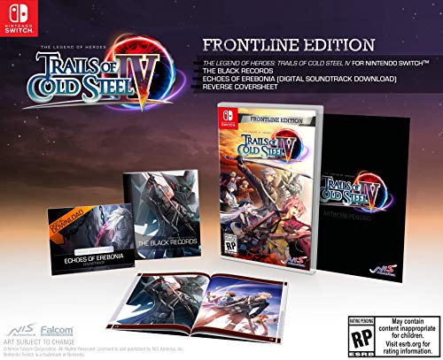 The Legend of Heroes: Trails of Cold Steel IV (Frontline Edition) - (NSW) Nintendo Switch Video Games NIS America   