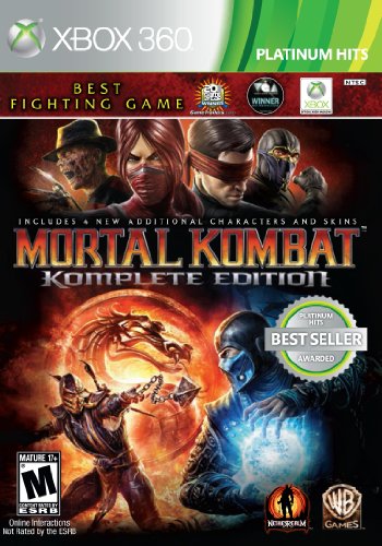 Mortal Kombat: Komplete Edition (Platinum Hits) - Xbox 360 [Pre-Owned] Video Games WB Games   