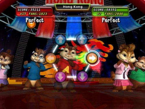 Alvin and the Chipmunks: The Squeakquel - Nintendo Wii Video Games Majesco   