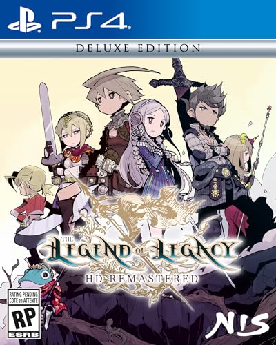 The Legend of Legacy HD Remastered: Deluxe Edition - (PS4) PlayStation 4 Video Games NIS America   