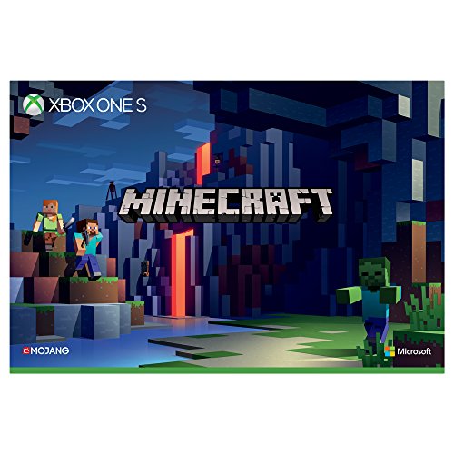 Xbox One S 1TB Limited Edition Console - Minecraft Bundle - (XB1) Xbox One [Pre-Owned] Consoles Microsoft   