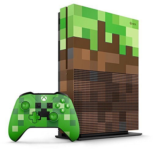 Xbox One S 1TB Limited Edition Console - Minecraft Bundle - (XB1) Xbox One [Pre-Owned] Consoles Microsoft   