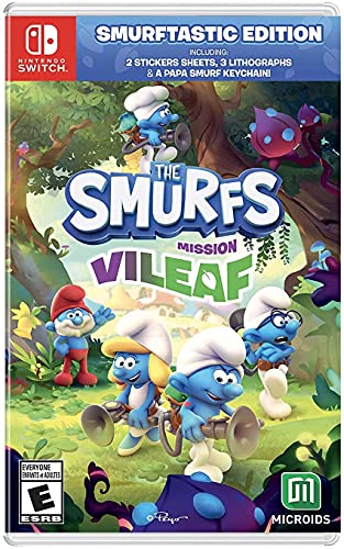 The Smurfs: Mission Vileaf (Smurftastic Edition) - (NSW) Nintendo Switch [Pre-Owned] Video Games Microids   