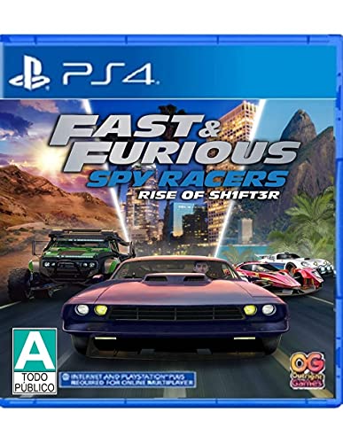 Fast & Furious: Spy Racers Rise of SH1FT3R - (PS4) PlayStation 4 Video Games Outright Games   