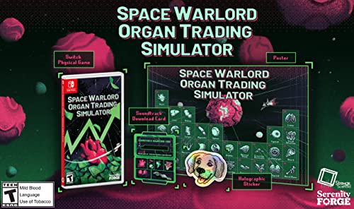 Space Warlord Organ Trading Simulator - (NSW) Nintendo Switch Video Games Serenity Forge   