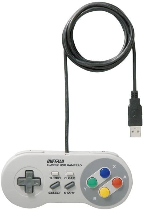 BUFFALO Super Famicom Classic USB Gamepad - (SFC) Super Famicom (Japanese Import) Accessories Buffalo   