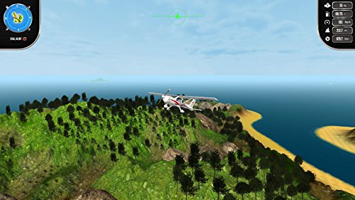 Island Flight Simulator - (PS4) PlayStation 4 Video Games PQube   