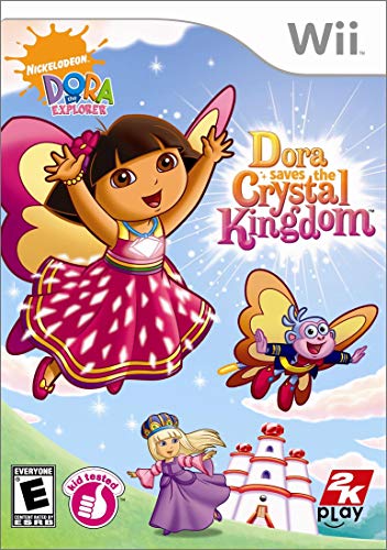 Dora the Explorer Dora Saves the Crystal Kingdom - Nintendo Wii [Pre-Owned] Video Games 2K   