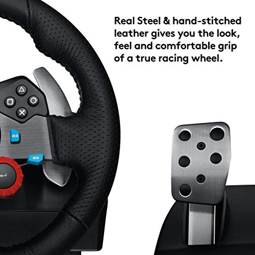 Logitech G29 Driving Force Racing Wheel with Pedals - (PS5) PlayStation 5 Accessories Logitech   