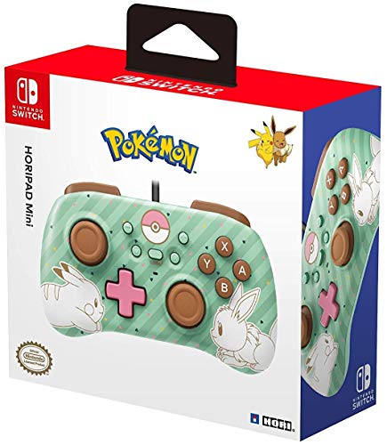 HORI Nintendo Switch HORIPAD Mini (Pokemon: Pikachu & Eevee) - (NSW) Nintendo Switch Accessories HORI   