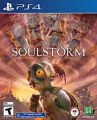 Oddworld: Soulstorm Day One Oddition - (PS4) PlayStation 4 Video Games Maximum Games   