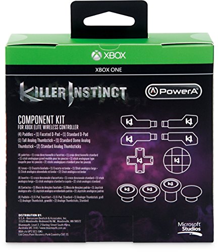 PowerA Killer Instinct Component Kit for Xbox One Elite Wireless Controller - (XB1) Xbox One Accessories PowerA   