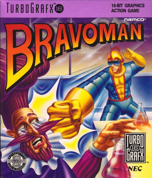 Bravoman - TurboGrafx-16 Video Games Turbo Technologies, Inc.   