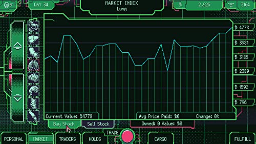 Space Warlord Organ Trading Simulator - (NSW) Nintendo Switch Video Games Serenity Forge   