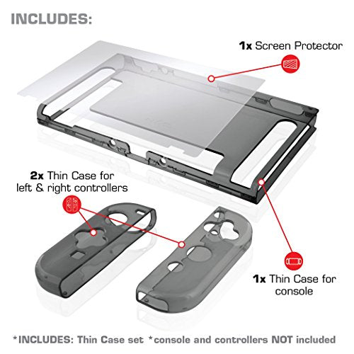 Nyko Thin Case (Translucent Smoke) - (NSW) Nintendo Switch Accessories Nyko   