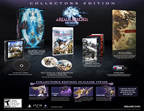 Final Fantasy XIV: A Realm Reborn Collector's Edition - (PS3) Playstation 3 [Pre-Owned] Video Games Square Enix   