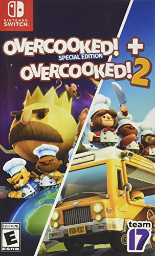 Overcooked! Special Edition + Overcooked! 2 - (NSW) Nintendo Switch Video Games Team 17   