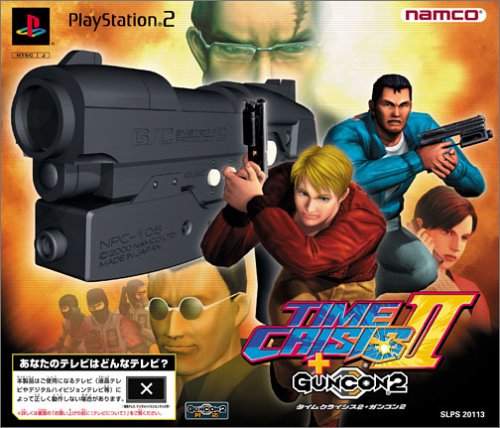 Time Crisis II + Guncon 2 - (PS2) Playstation 2 [Pre-Owned] [Japanese Import] Video Games Namco   