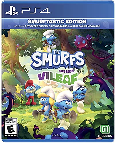 The Smurfs: Mission Vileaf (Smurftastic Edition) - (PS4) PlayStation 4 [Pre-Owned] Video Games Maximum Games   