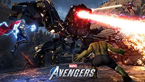 Marvel's Avengers: Deluxe Edition - PlayStation 4 Video Games Square Enix   