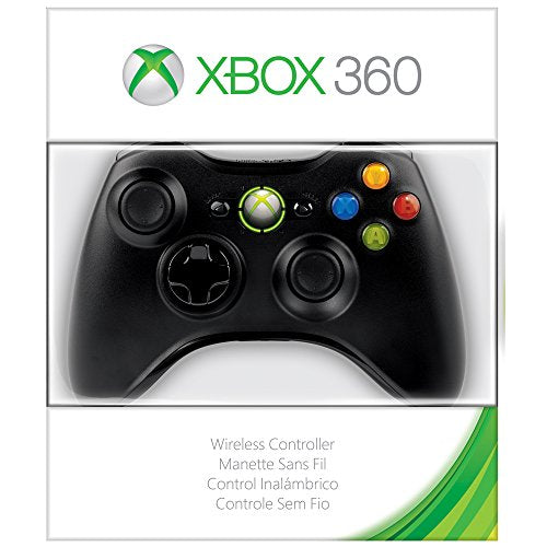 Microsoft Xbox 360 Wireless Controller - Glossy Black - Xbox 360 Accessories Microsoft   