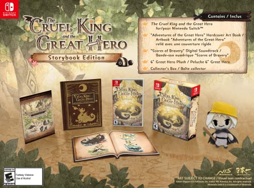 The Cruel King and the Great Hero: Storybook Edition - (NSW) Nintendo Switch Video Games NIS America   