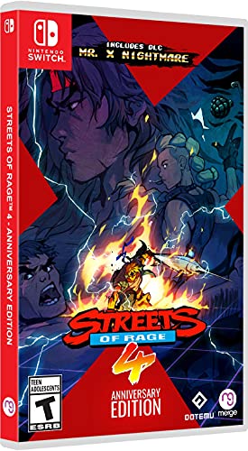 Streets of Rage 4 Anniversary Edition - (NSW) Nintendo Switch Video Games Merge Games   