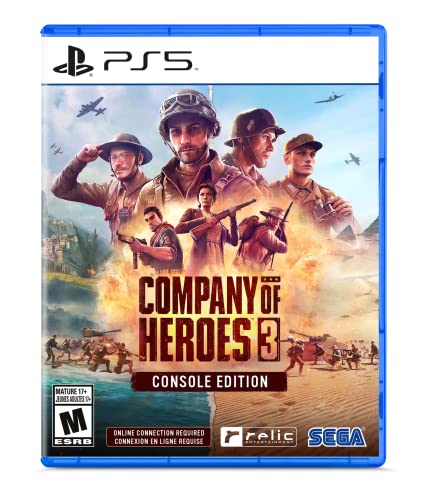 Company of Heroes 3: Console Launch Edition - (PS5) PlayStation 5 Video Games SEGA   