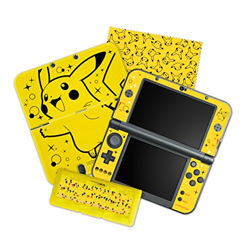 HORI New Nintendo 3DS XL Pikachu Pack Starter Kit - Nintendo 3DS ACCESSORIES HORI   