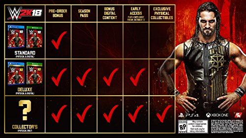 WWE 2K18 - (PS4) PlayStation 4 Video Games 2K   