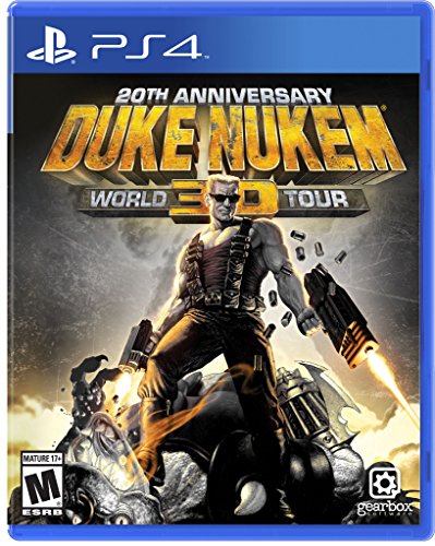 Duke Nukem 3D: 20th Anniversary World Tour - (PS4) PlayStation 4 Video Games Gearbox Publishing   