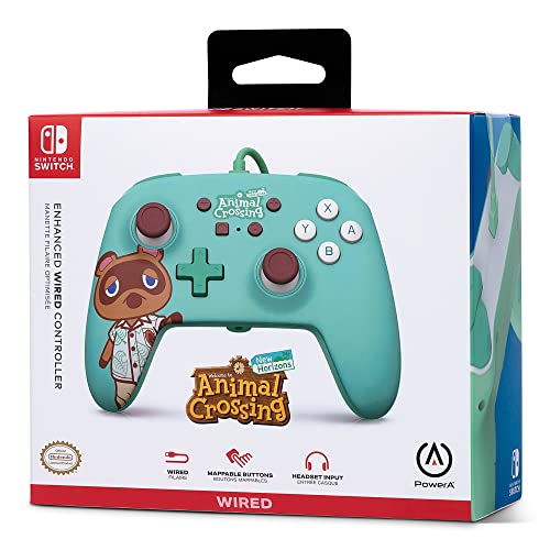 PowerA Enhanced Wired Controller (Animal Crossing: Tom Nook) - (NSW) Nintendo Switch Accessories PowerA   