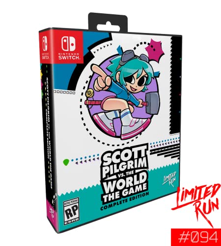 Scott Pilgrim vs. The World: Complete Edition (Classic Edition) (Limited Run #094) - (NSW) Nintendo Switch Video Games Nintendo Switch   