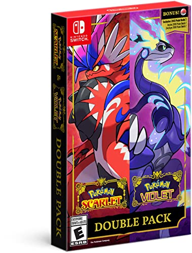 Pokémon Scarlet & Pokémon Violet Double Pack (World Edition) - (NSW) Nintendo Switch Video Games Nintendo   