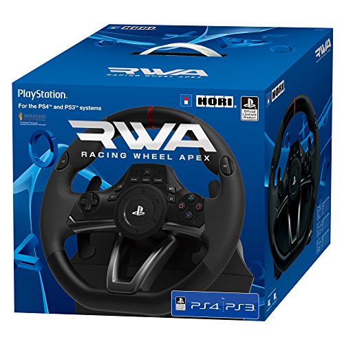 HORI Racing Wheel Apex for PlayStation 4/3, and PC - (PS4) PlayStation 4 Accessories HORI   