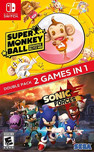 Sonic Forces + Super Monkey Ball: Banana Blitz HD - (NSW) Nintendo Switch Video Games SEGA   