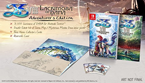 Ys VIII: Lacrimosa Of Dana Limited Edition - (NSW) Nintendo Switch Video Games NIS America, Inc.   