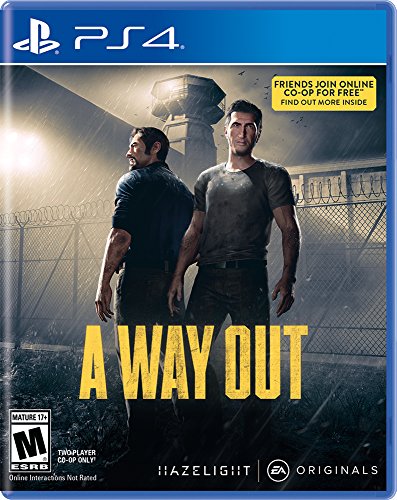 A Way Out - (PS4) PlayStation 4 Video Games Electronic Arts   