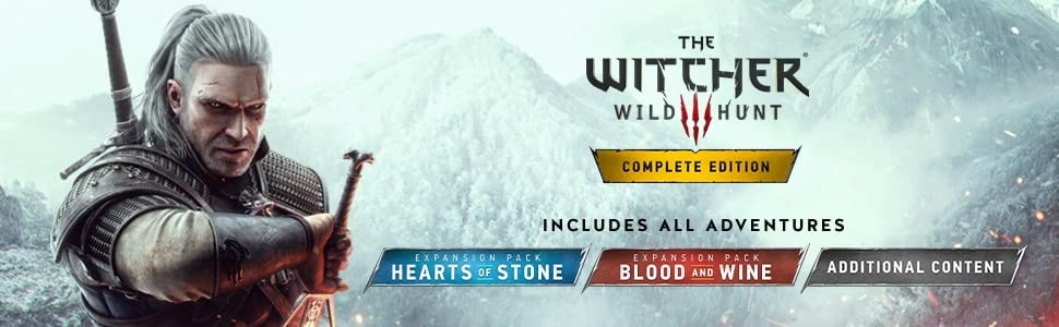 The Witcher 3: Wild Hunt Complete Edition - (PS5) PlayStation 5 Video Games WB Games   