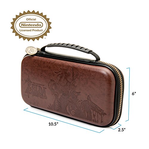 RDS Industries Deluxe Travel Case (Brown, Zelda) - (NSW) Nintendo Switch Accessories RDS Industries   