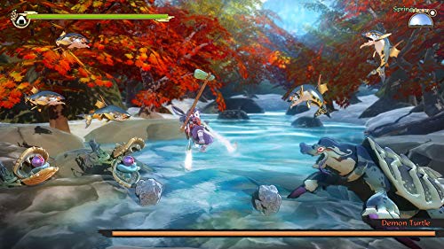 Sakuna: of Rice and Ruin Divine Edition - (PS4) PlayStation 4 Video Games Xseed   