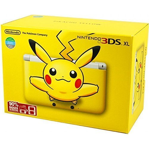 Nintendo 3DS XL Console ( Yellow Pikachu ) - (3DS) Nintendo 3DS ( World Edition ) Consoles Nintendo   