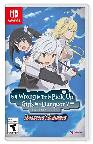 Is It Wrong to Try to Pick Up Girls in A Dungeon? Familia Myth Infinite Combate - (NSW) Nintendo Switch Video Games PQube   