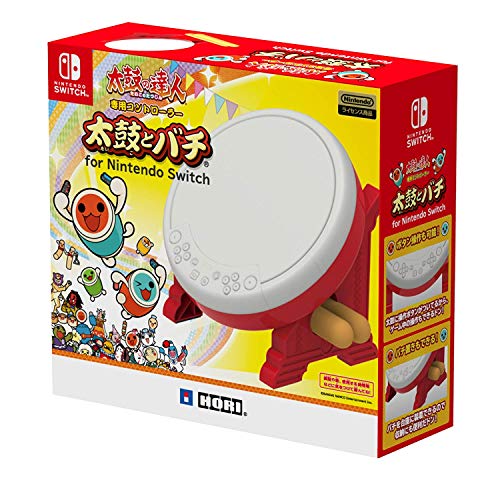 HORI Taiko no Tatsujin Drum Controller - (NSW) Nintendo Switch (Japanese Import) Accessories HORI   