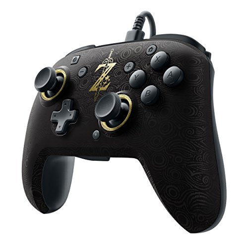 PDP Faceoff Deluxe Wired Pro Controller (The Legend of Zelda: Breath of the Wild) - (NSW) Nintendo Switch Accessories PDP   