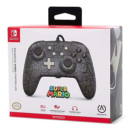 PowerA Enhanced Wired Controller (Power-Up Mario) - (NSW) Nintendo Switch Accessories PowerA   